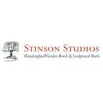 Stinson Studios logo with tree illustration.